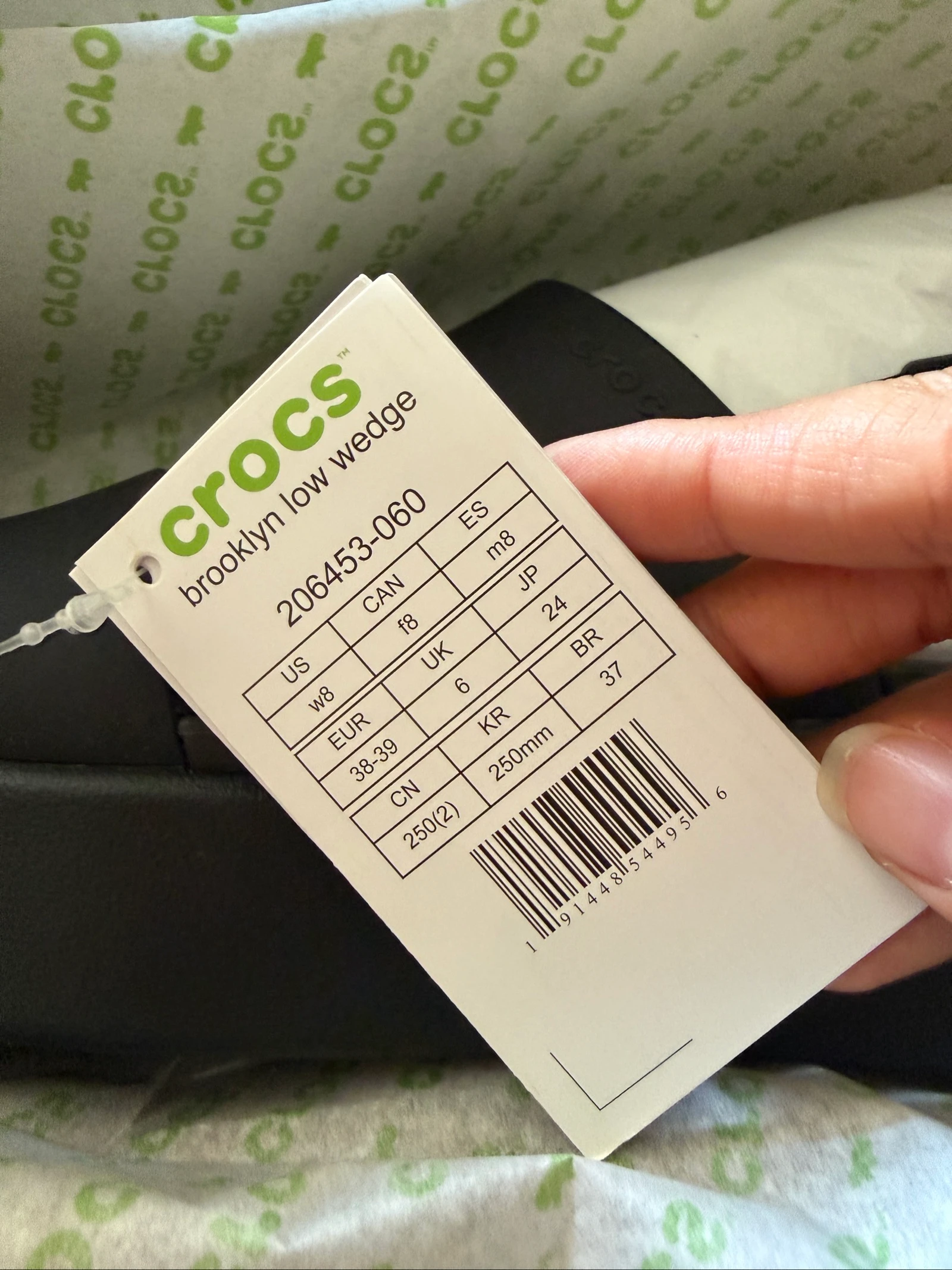 Crocs Brooklyn low wedge black 38/39 – photo 4
